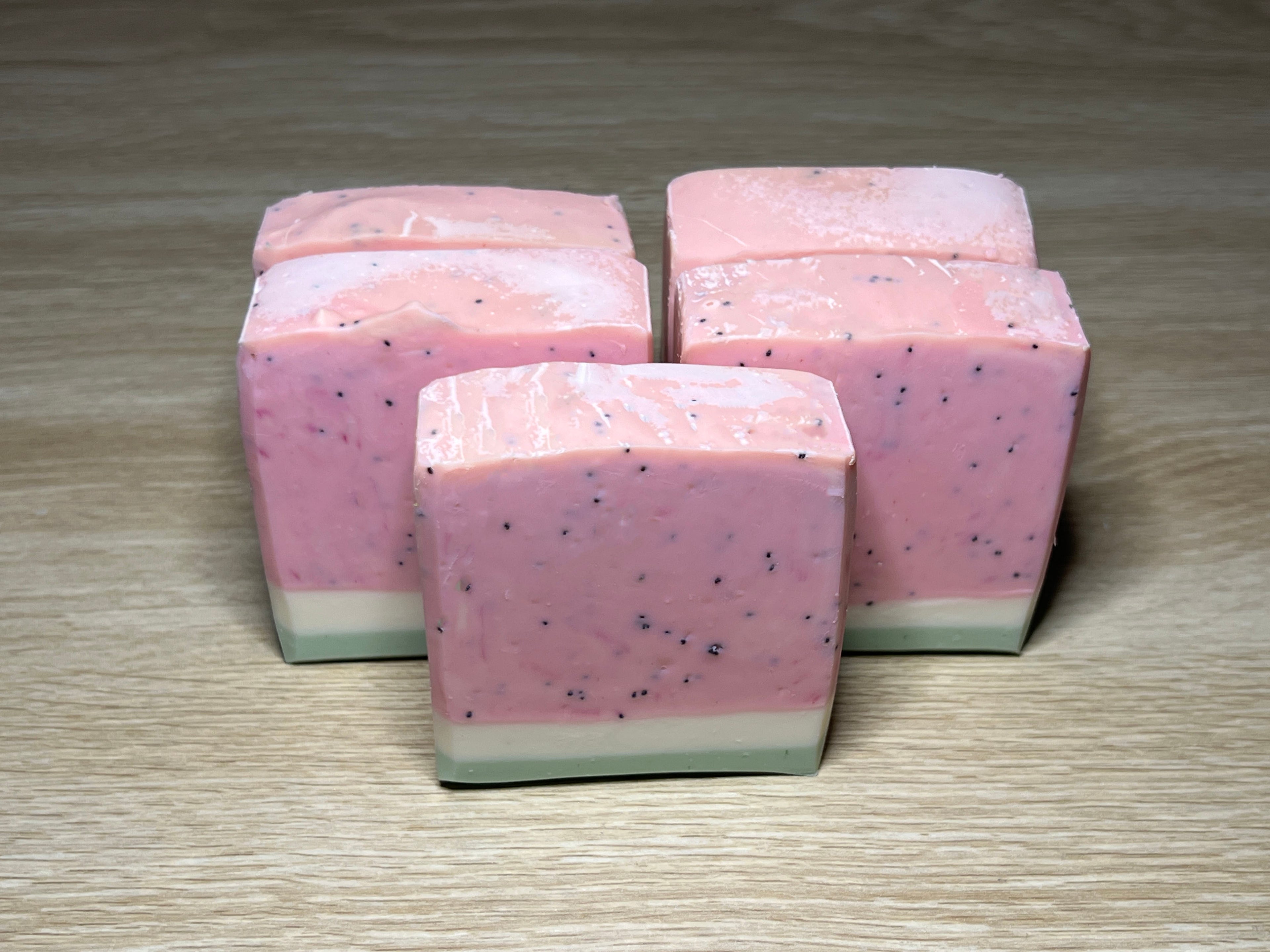 Watermelon Vegan Soap Loaf