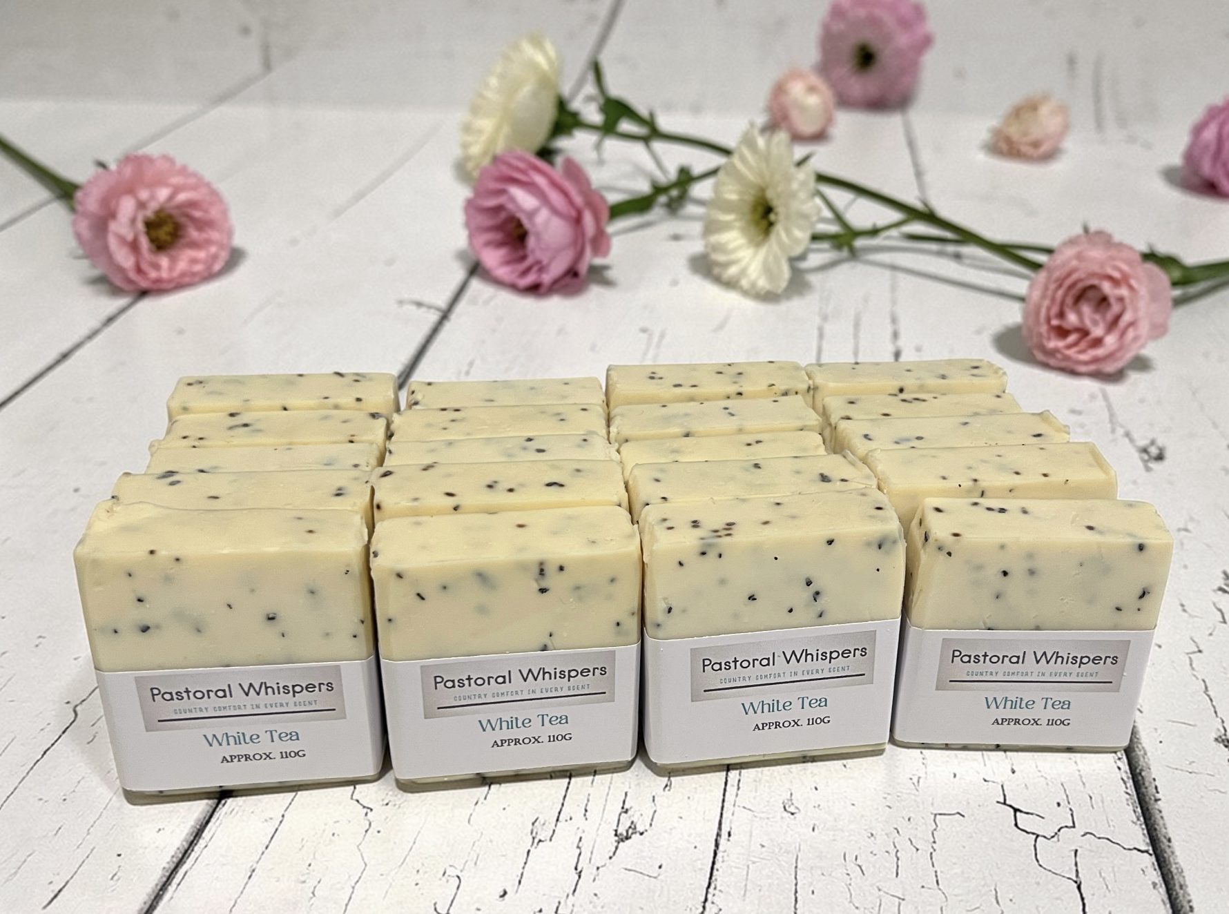 White Tea Vegan Soap Loaf