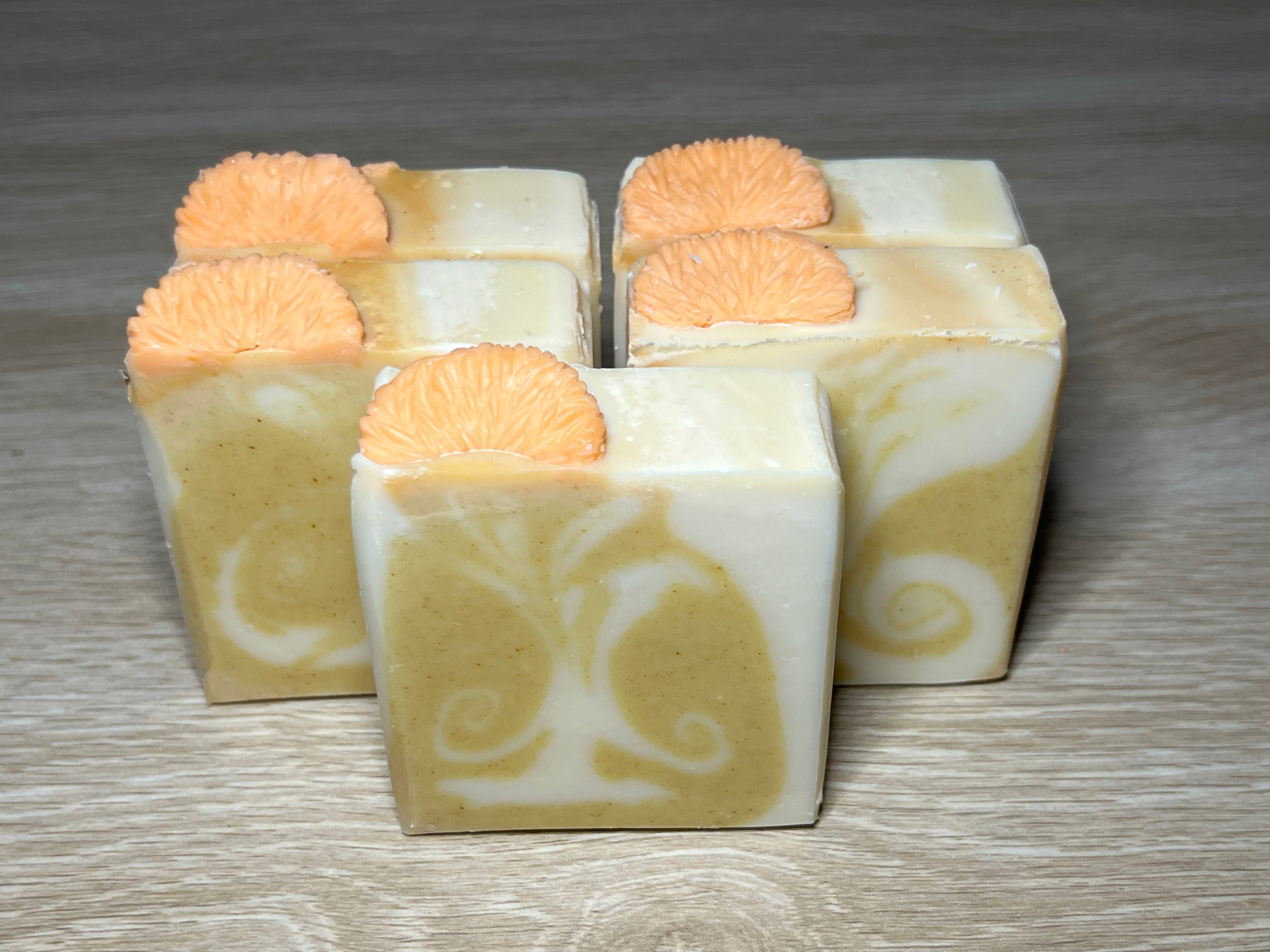 Zesty Tangerine Vegan Soap Loaf
