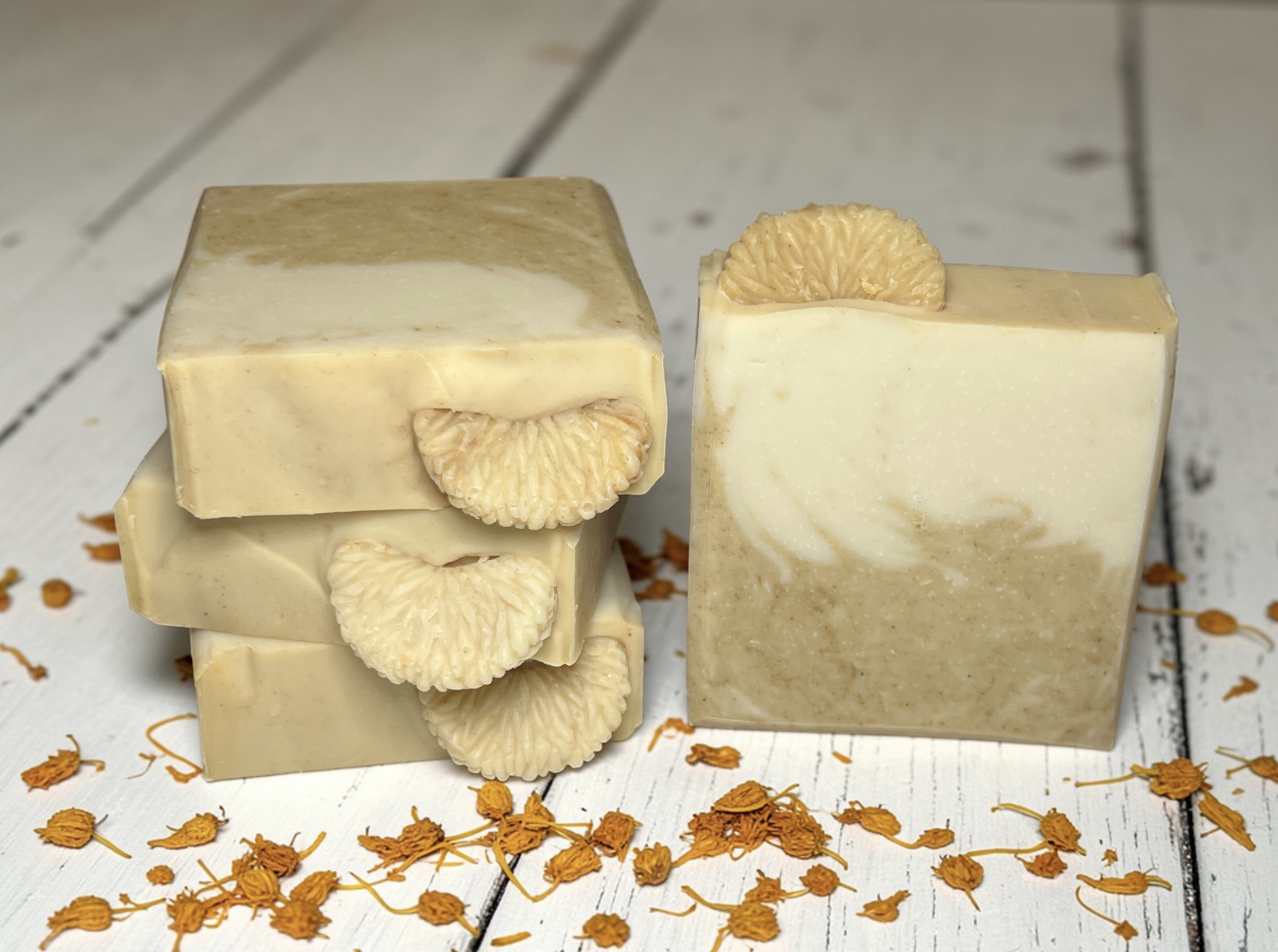 Zesty Tangerine Vegan Soap Loaf