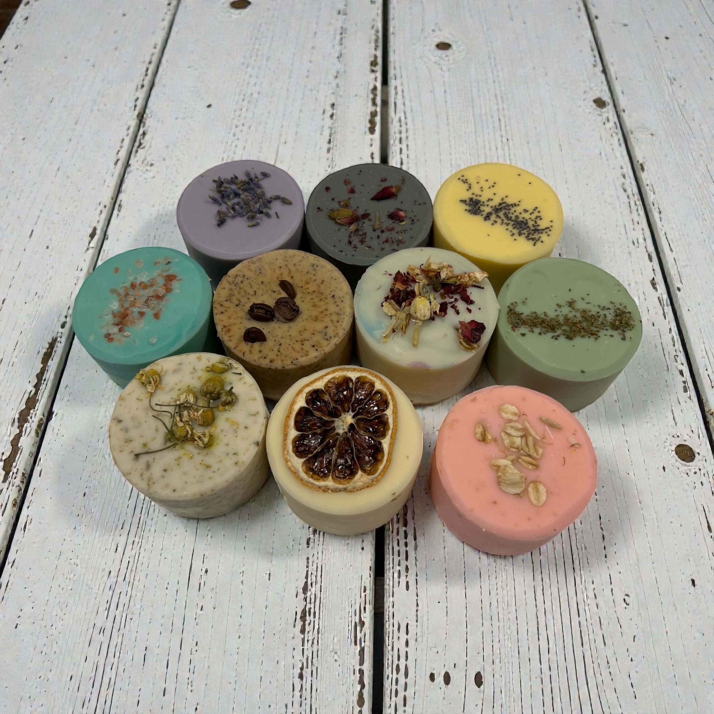 Mixed Lot #10 Round Soaps