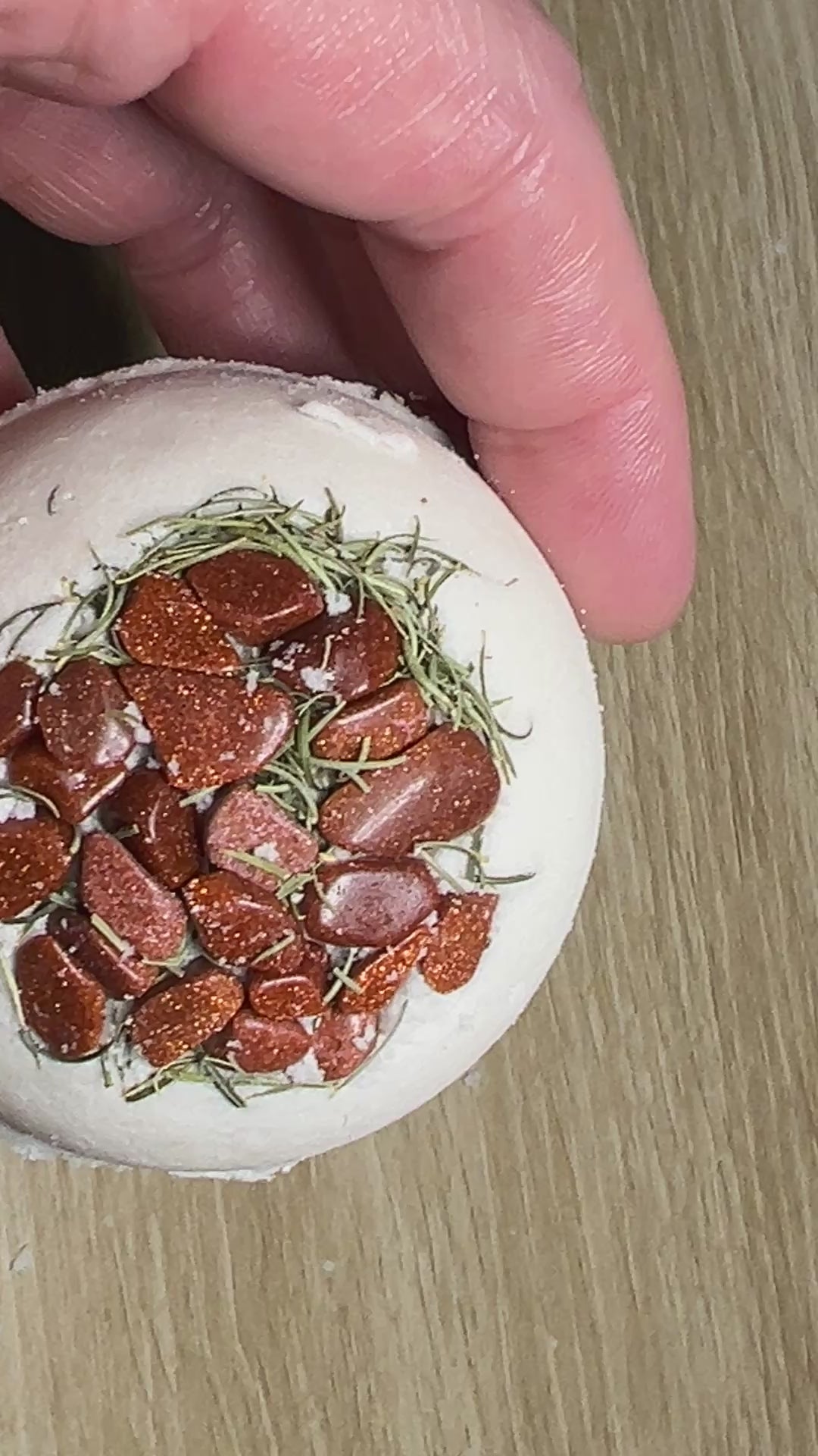 Goldstone Crystal Bath Bombs x10