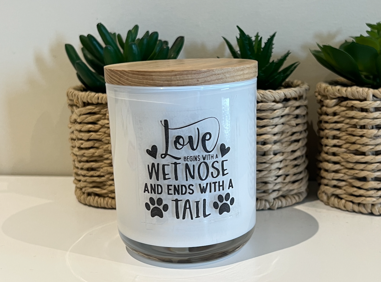 Pet Quote Large Soy Candle