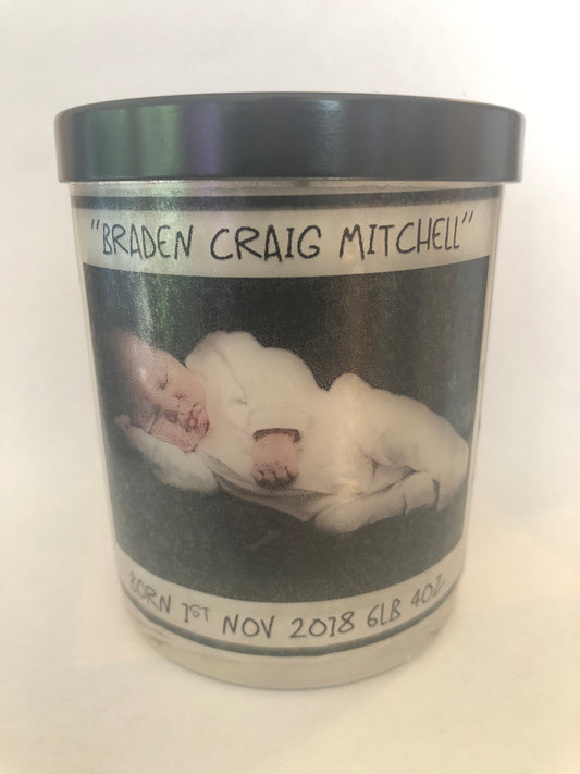 Baby Birth Large Soy Candle
