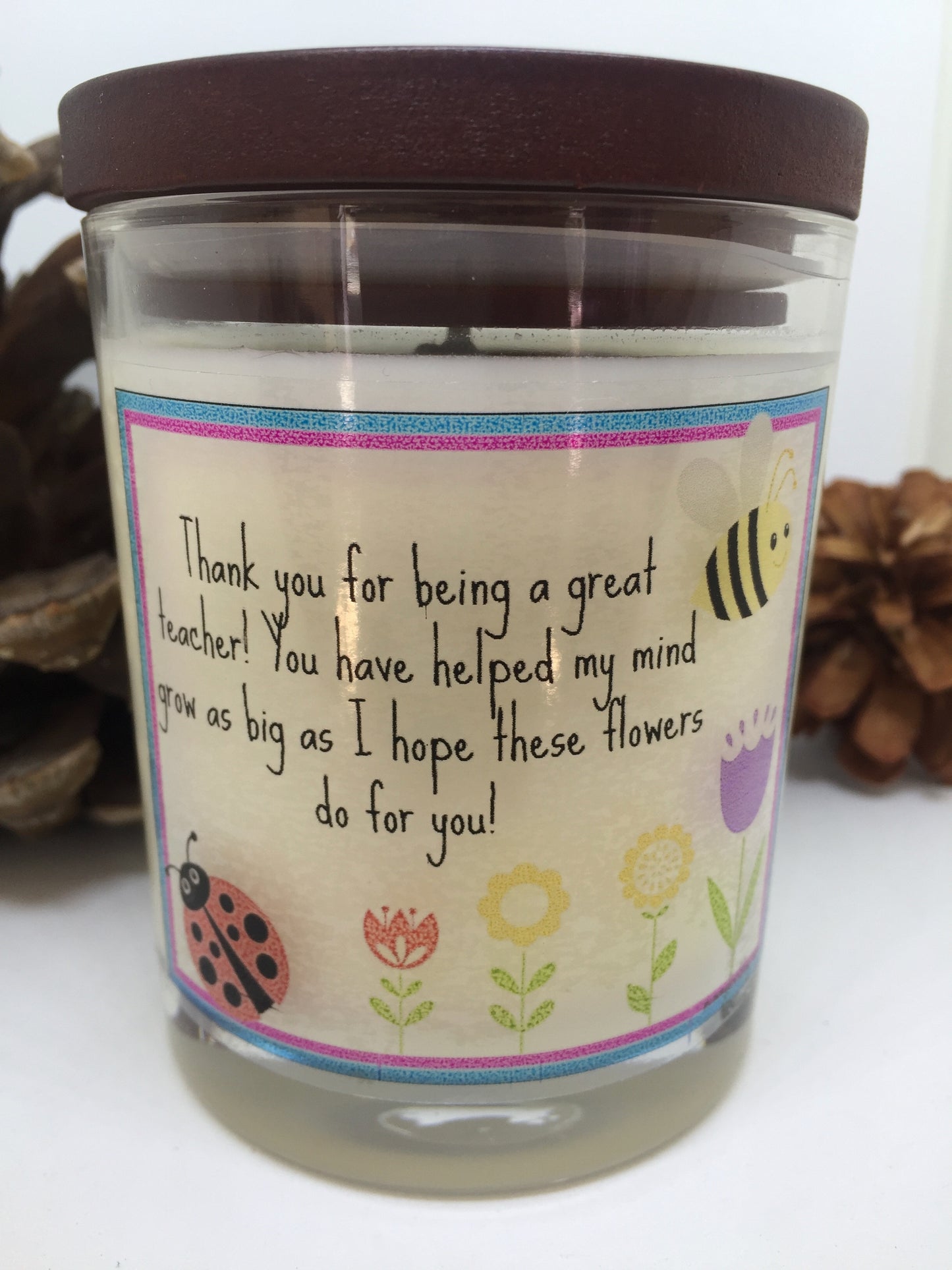Teacher Large Quote Soy Candle
